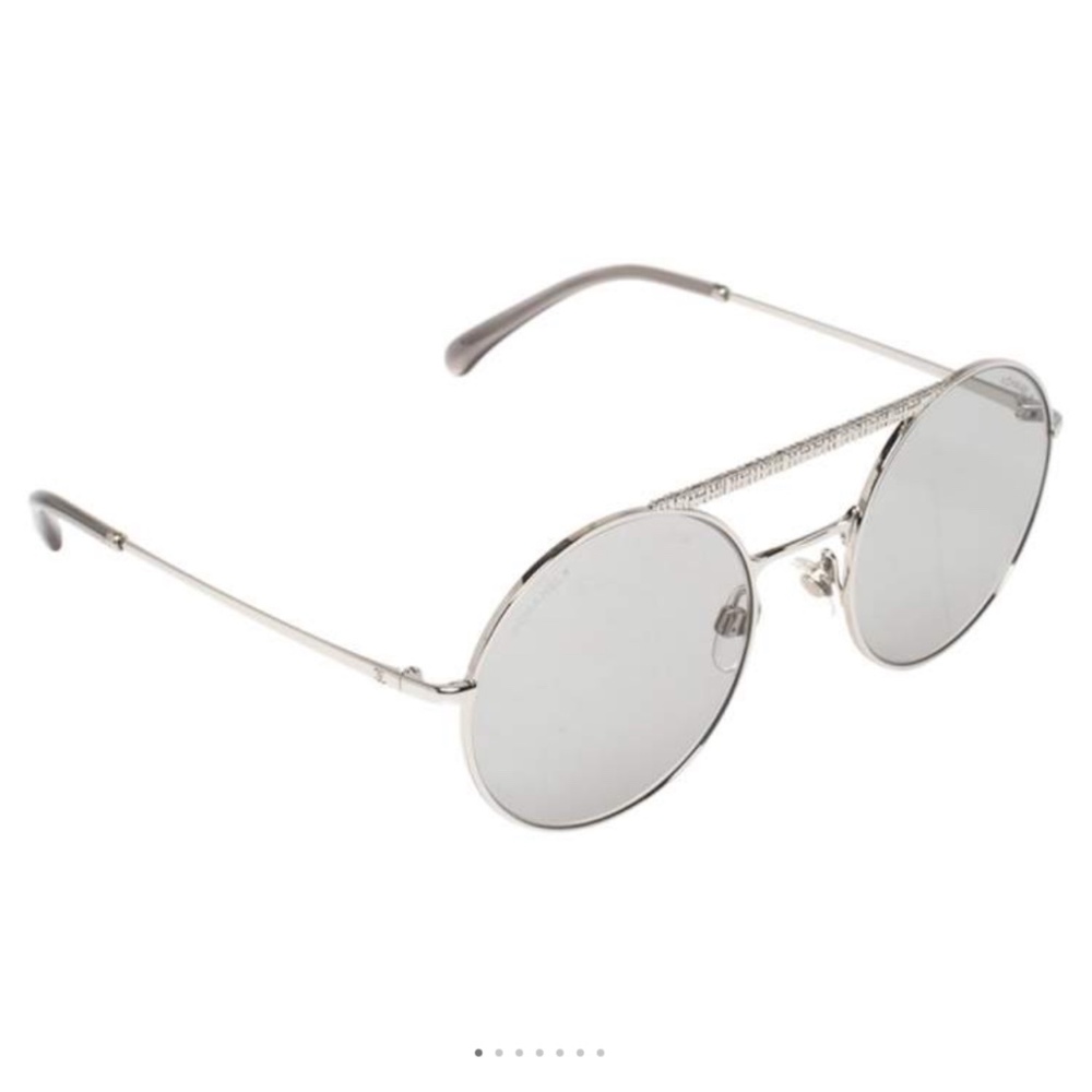 Chanel Chanel Silver 4232 Round sunglasses